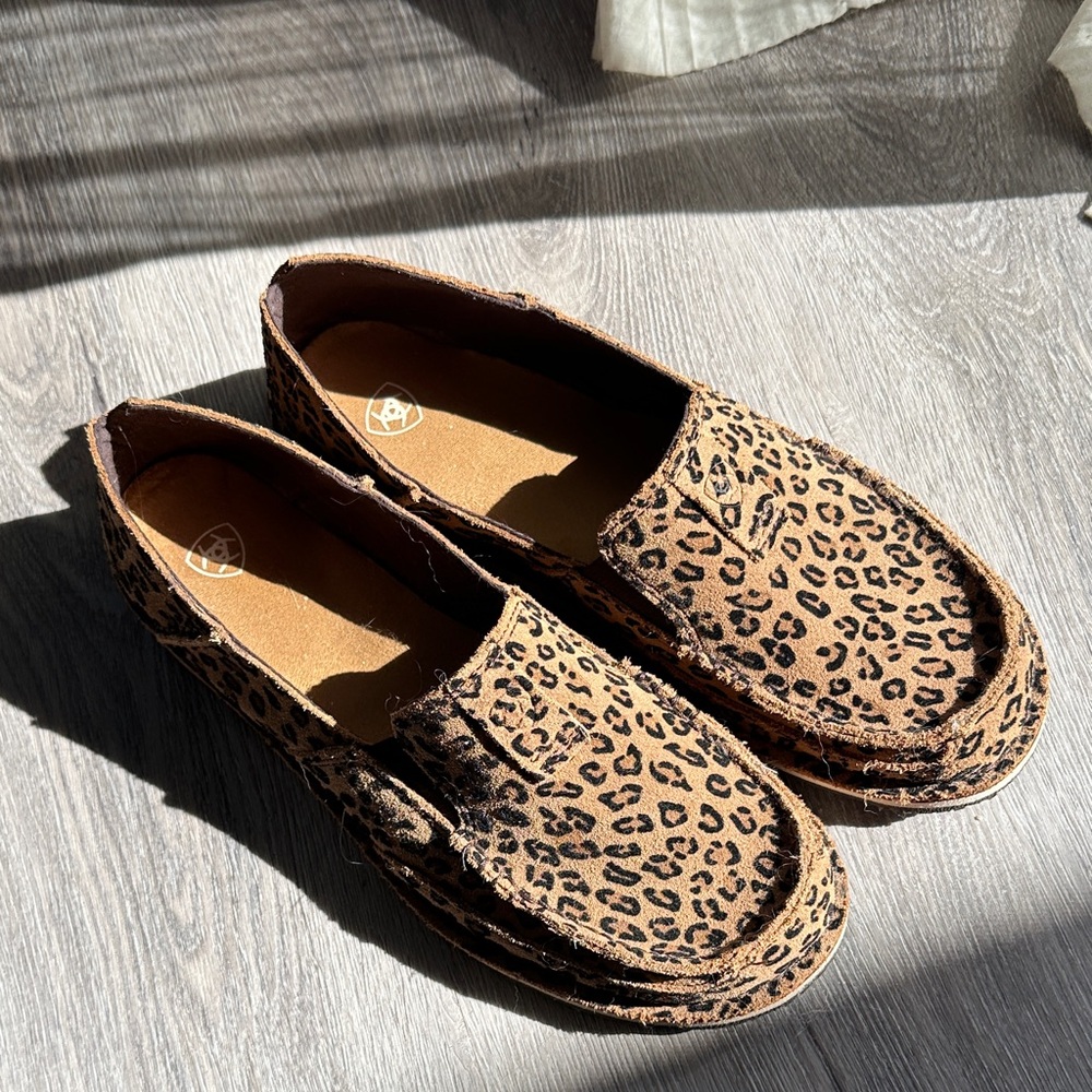 Ariat Leopard Print Loafers “Cruisers”